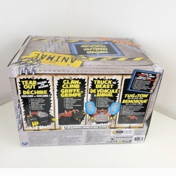 The Animal Unboxing Lights and Sounds Toy Truck - Picture 10 of 13